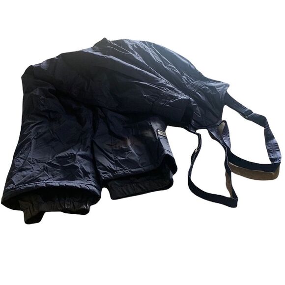 - Head Vintage Skiwear Zip Front Pants with suspenders Navy Size 12 O730 - Picture 2 of 16